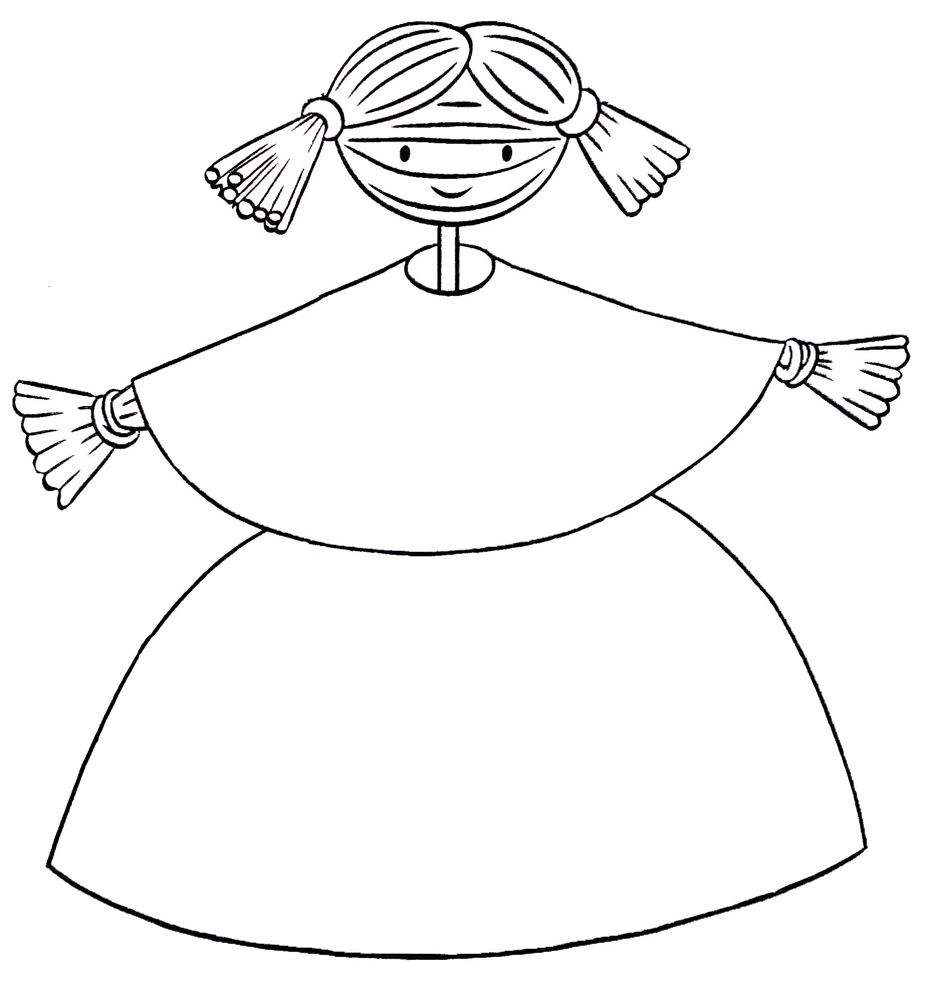 Topienie Marzanny kolorowanki